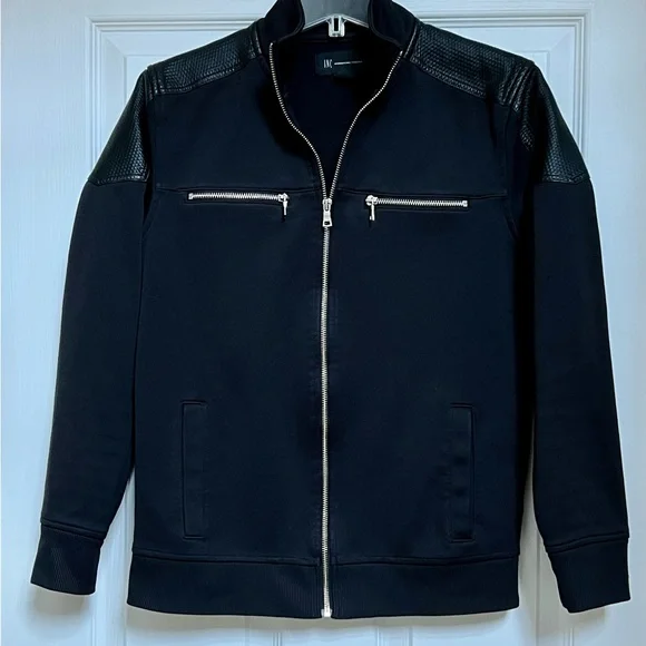 INC International Concepts Jackets Coats Inc Black Moto